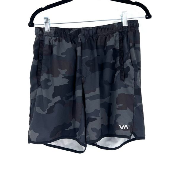 RVCA yogger training mens shorts small camo - Picture 2 of 7
